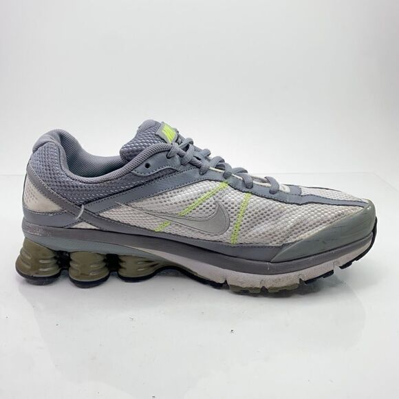 Nike Shox Turmoil 2 Women’s Size 10 Grey White Athletic Running Shoes 389568-100 - Picture 7 of 10